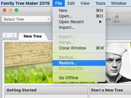 Restore Data to New Computer